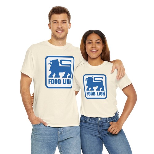 Camiseta vintage de comestibles Food Lion Gildan unisex pesada 100 % algodón - Imagen 45 de 71