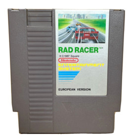 RAD RACER - Nintendo NES - 1987 Square - Versione Europea - FRG