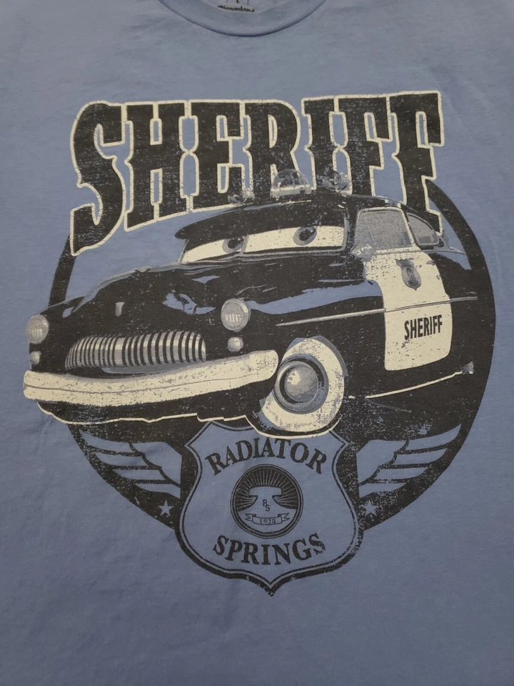 Camiseta Vintage Disneyland Sheriff GRANDE Foto 2 de 3