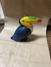 1998 McDonald's Animal Kingdom Disney Toucan Bird 3" Happy Meal Toy Figure 2