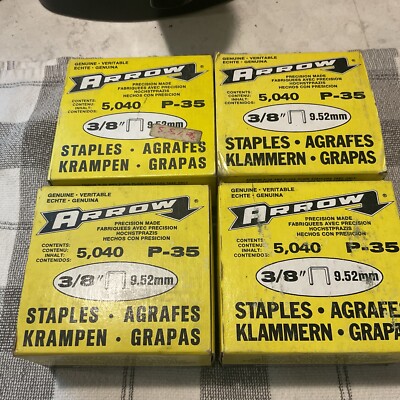 Arrow 356 Genuine P35 3/8-Inch Staples 5040-Pack (4 Count)