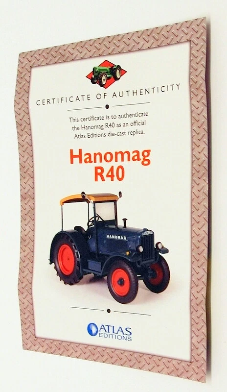 Atlas Editions 1/32 Scale Diecast 7 517 002 - 1947 Hanomag R 40 - Image 4 of 4