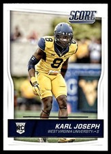 Karl Joseph 2016 Panini Score Rookie Card  #417