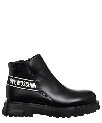 Love Moschino ankle boots women logo band JA21024G1LIA0000