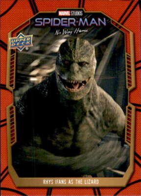 2023 Upper Deck Spider-Man No Way Home Ensemble #E-9 Rhys Ifans as The Lizard 