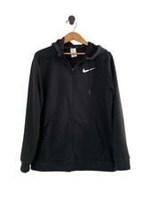 Nike Dri Fit Zip Up Hooded Sweatshirt Mens Size M