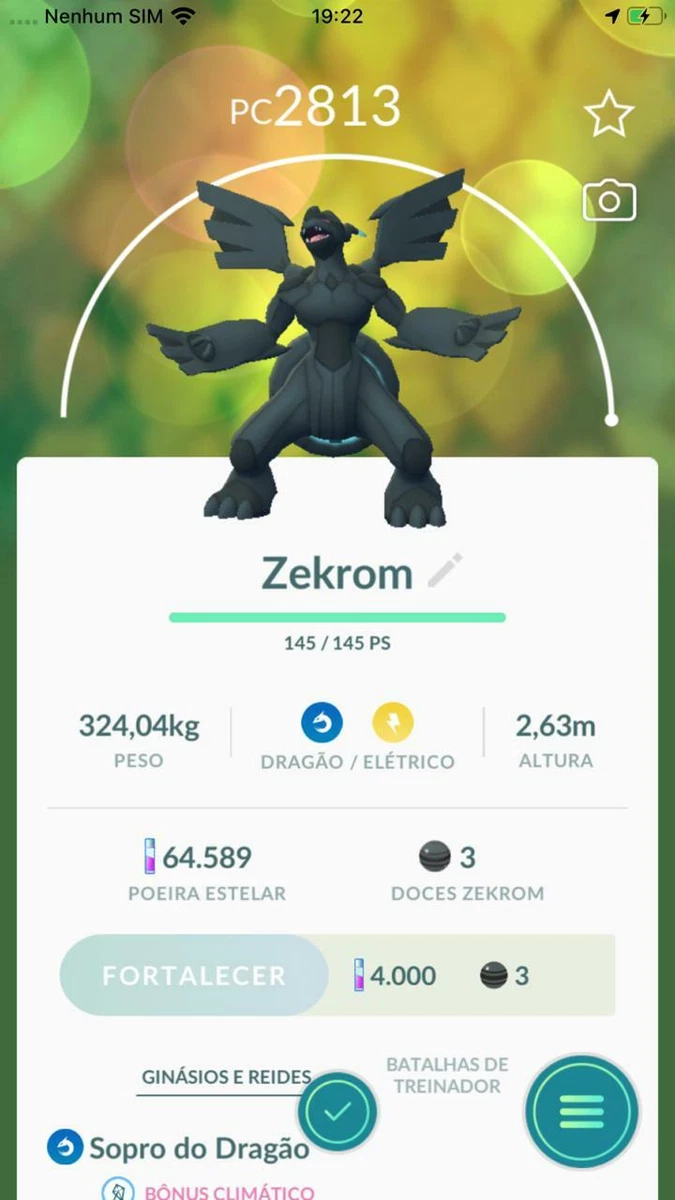 Zekrom Pokemon Trade Go Same Day or 30 Day Trading Pokémon PVP Ultra League