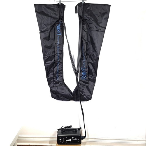 Rapid Recovery Leg Boots Athletes Compression Massager 20-250 CNmmHg Pain Relief