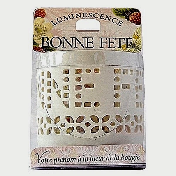 Photophore céramique et bougie chauffe-plat Bonne fête - Photo 1/1