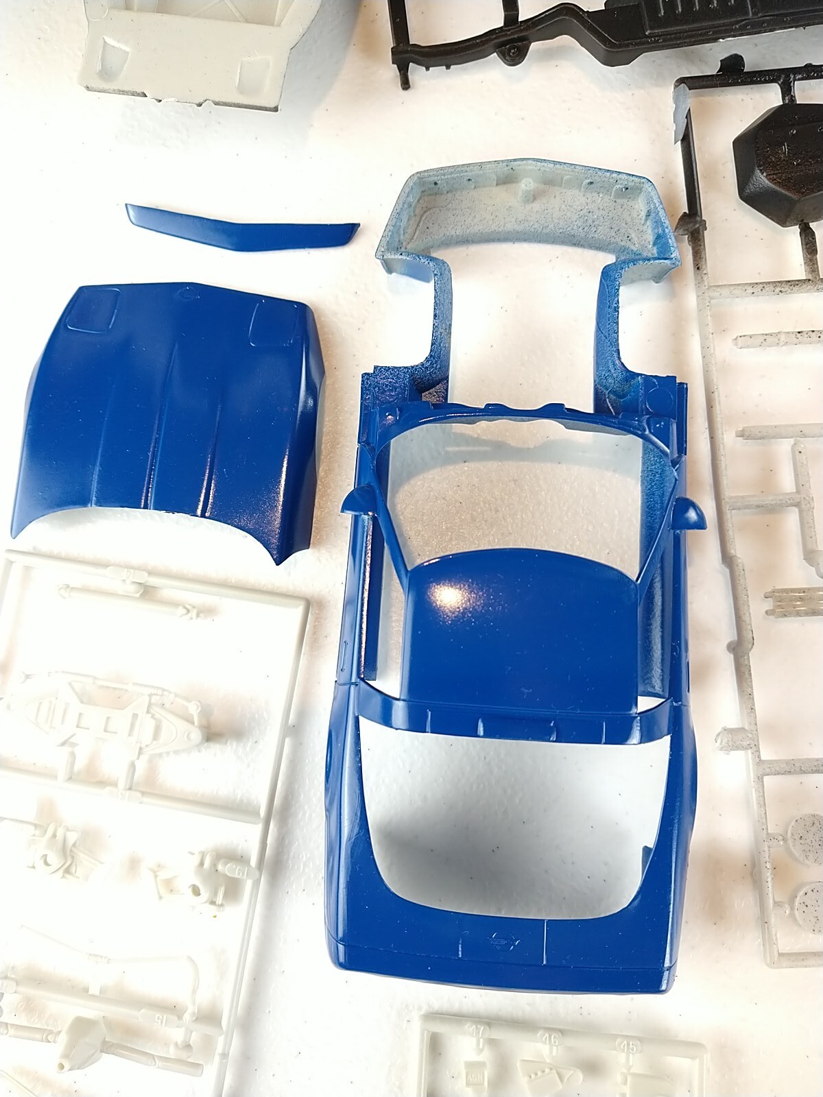 AMT Ertl Chevrolet Corvette ZR-1 1:25 Scale Plastic Model Car Kit 8609 ...