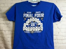 Duke Blue Devils NCAA Mens Final Four 2022 Short Sleeve T Shirt Size XL