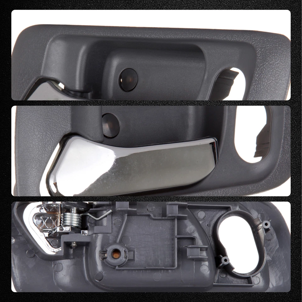 Manija de puerta delantera izquierda interior gris del conductor para Honda Accord 98-02 Foto 4 de 4