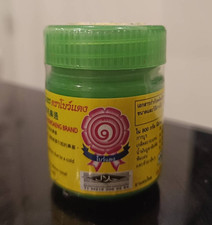 Thai Herbal Inhaler Formula 1 -Relieve Nasal Congestion-Mint,Camphor,Borneol