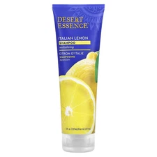 Desert Essence Italian Lemon Shampoo Revitalizing 8 fl oz 237 ml Biodegradable,