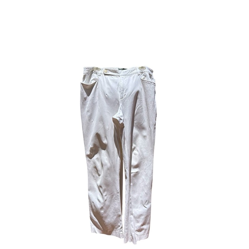 Lauren Ralph Lauren Adele Pants Jeans White Stretch