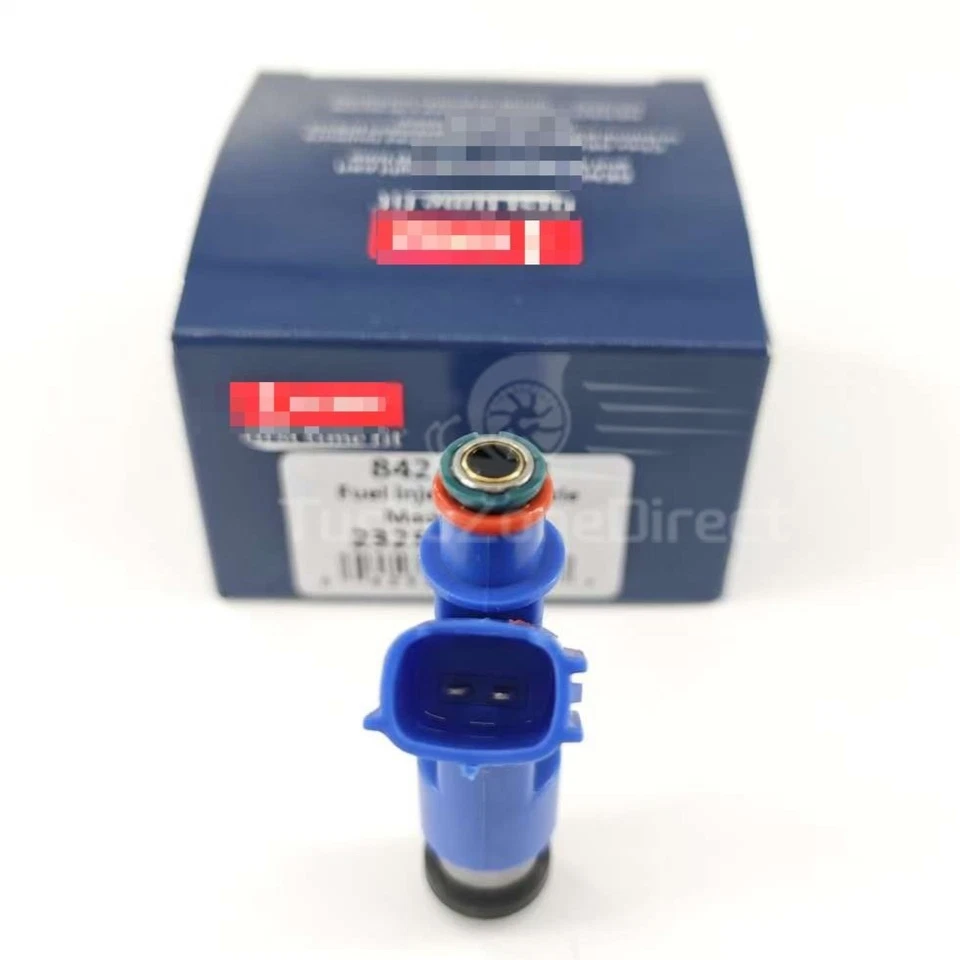 Denso Fuel Injectors Set of 4 23250-21040 Fit For Toyota 2006-2014 Yaris 1.5L Foto 2 de 4