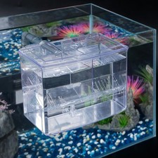 Aquarium Breeding Box Fish Tank Hatchery Incubator Acrylic Breeder Box for Baby