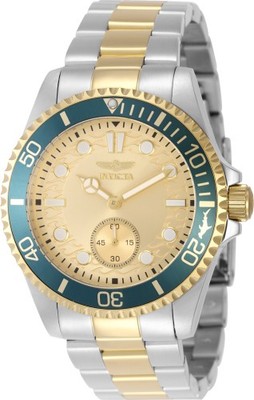 Invicta Men's Pro Diver Gold Dial Watch - 49425