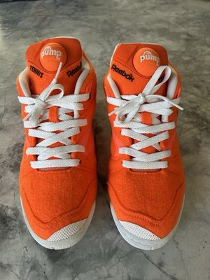 Reebok Court Victory Pump ALIFE Orange Felt Men s 9 Rare Collab w/Box