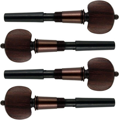 Perfection Pegs for Violin 4/4 Set Rosewood Hill Style (8.3 Mm)