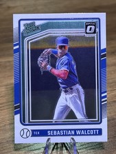 Sebastian Walcott Texas Rangers 2024 Donruss Optic #160