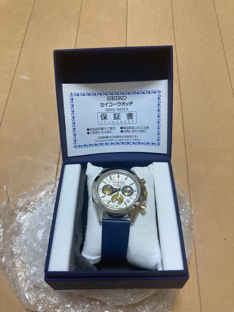 Seiko Golden Kamuy Limited Edition Men's Quartz Chronograph Watch 8T63-02G0