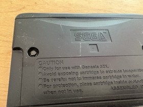 Zaxxon's Motherbase 2000 (Sega 32X, 1995) Cartridge Only