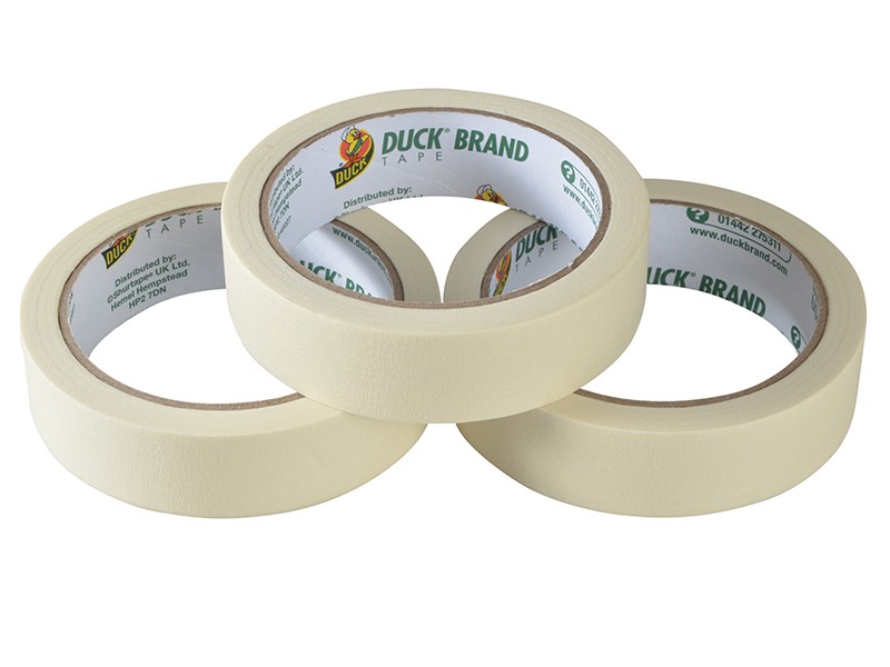 Shurtape Duck Tape® All-Purpose Masking Tape 25mm x 25m (Pack 3) SHU260121