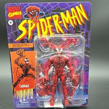 Hasbro Marvel Legends Retro  Comic  6  Spider-Man Carnage Action Figure IN STOCK