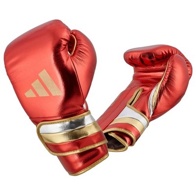 adidas Boxhandschuhe Speed 500 red/gold Microfibre - boxing - glove