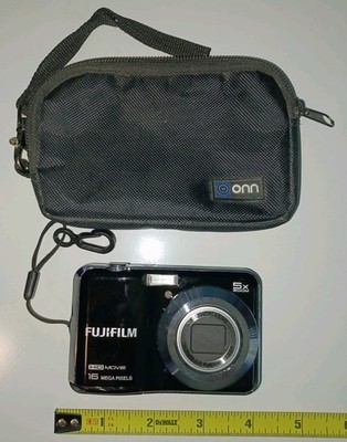 FUJIFILM Finepix Compact Digital Camera. 16mp 5x Zoom AX655. & 8GB Card Tested 