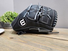 Wilson A360 12" RHT Black Leather Baseball Glove AO3RB17 12 Right Handed Throw