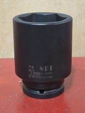 Napa Npt Metric 34 Drive 50mm Deep Impact Socket 6pt 61-6350 Taiwan