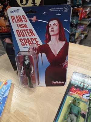 3.75 Inch Vampira Action Figure Super7 Plan 9 from Outer Space Collectible Toy