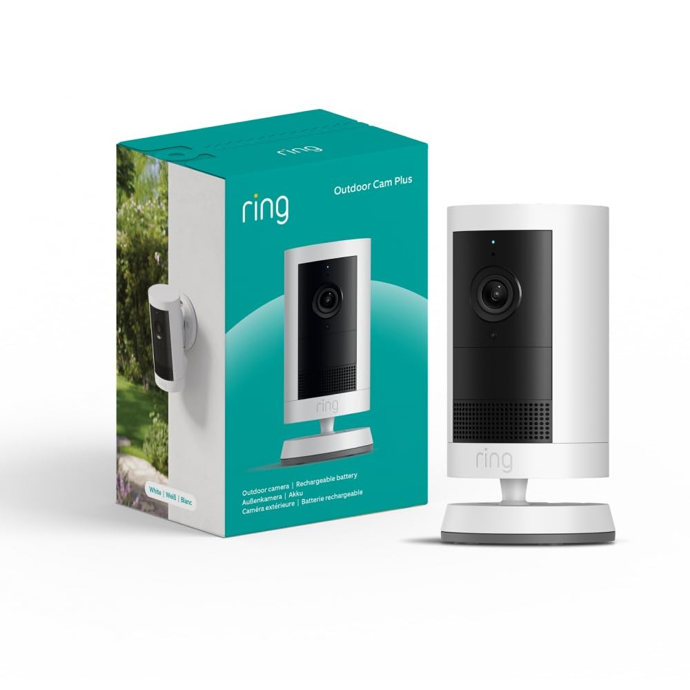 Nuova Ring Outdoor Camera Plus Batteria: Visione 2K e Audio HD Pro