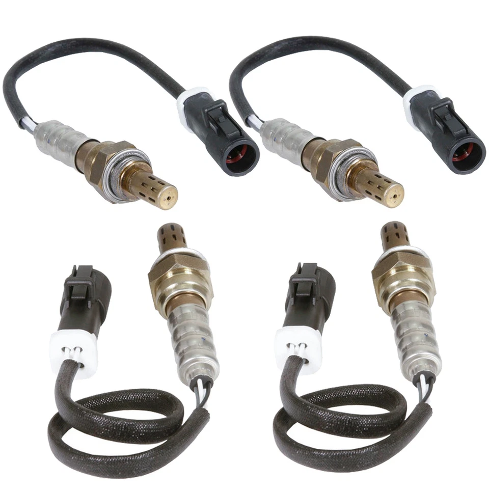 Sensor de oxígeno aguas arriba y aguas abajo 4 piezas para Lincoln MKZ Mazda CX-9 2007 2008 2009 2010 Foto 2 de 4
