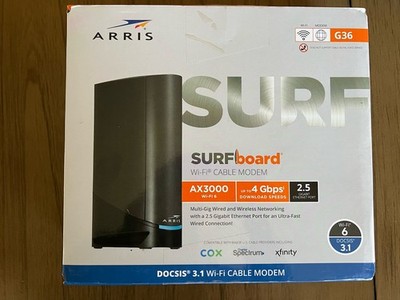 ARRIS - SURFboard DOCSIS 3.1 Multi-Gig Cable Modem & Wi-Fi 6 Router Combo