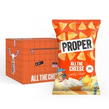 All the Cheese Lentil Chips 8 X 85g Crisps Snacks