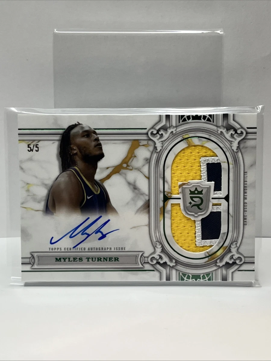 Basketball Trading Cards Myles Turner Sports Autographed for sale