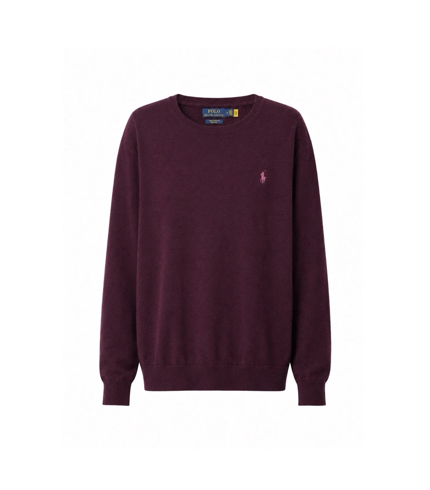 Ralph Lauren L burgundy wool jumper great condition menswear