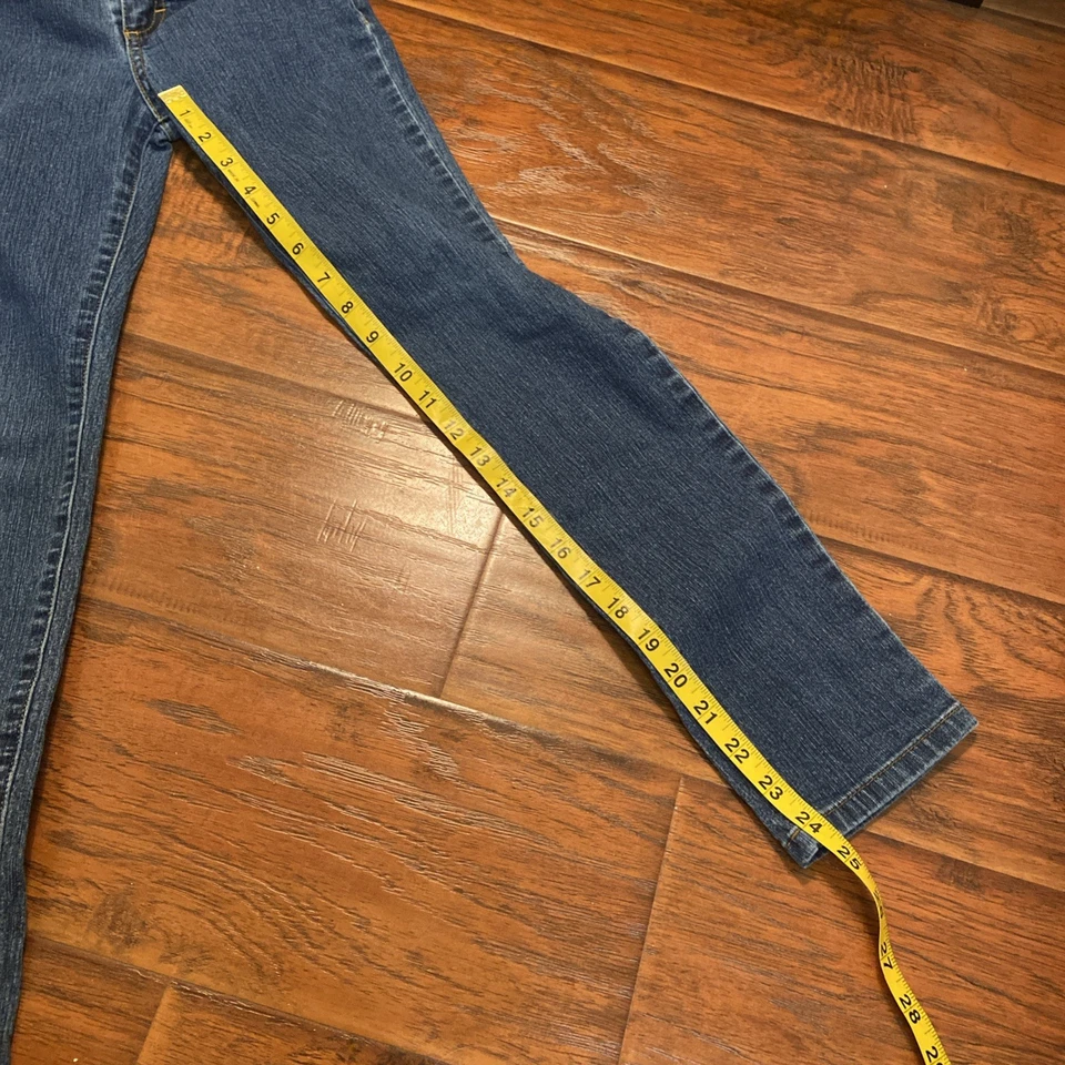 Faded Glory Girl’s 10 Slim Straight Leg Jeans - Image 2 of 4