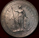 1902 Great Britain Trade Dollar — photo from another recent sale