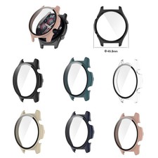 PC Watch Screen Protector Case Cover For Honor Watch GS4 W/ Tempered Glass Film