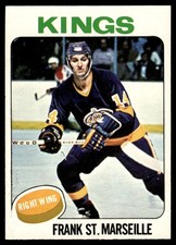 1975-76 O-Pee-Chee Vintage Hockey Frank St. Marseille #15 VIEW SCAN