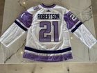 Adidas Dallas Stars Jason Robertson Autographed Jersey #21 Hockey Fights Cancer