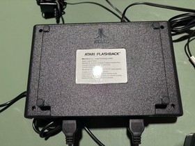 Atari Flashback 2 Console System Controllers Power Cord Complete Tested Working
