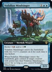 Vodalian Mindsinger (Extended Art) 399/552 Dominaria United Foil