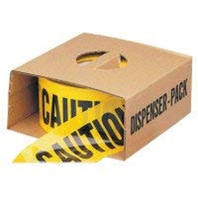 ANCHOR BRAND 101-Y10003 CAUTION TAPE 3'' YELLOW 1000 FT MATERIAL HANDLING