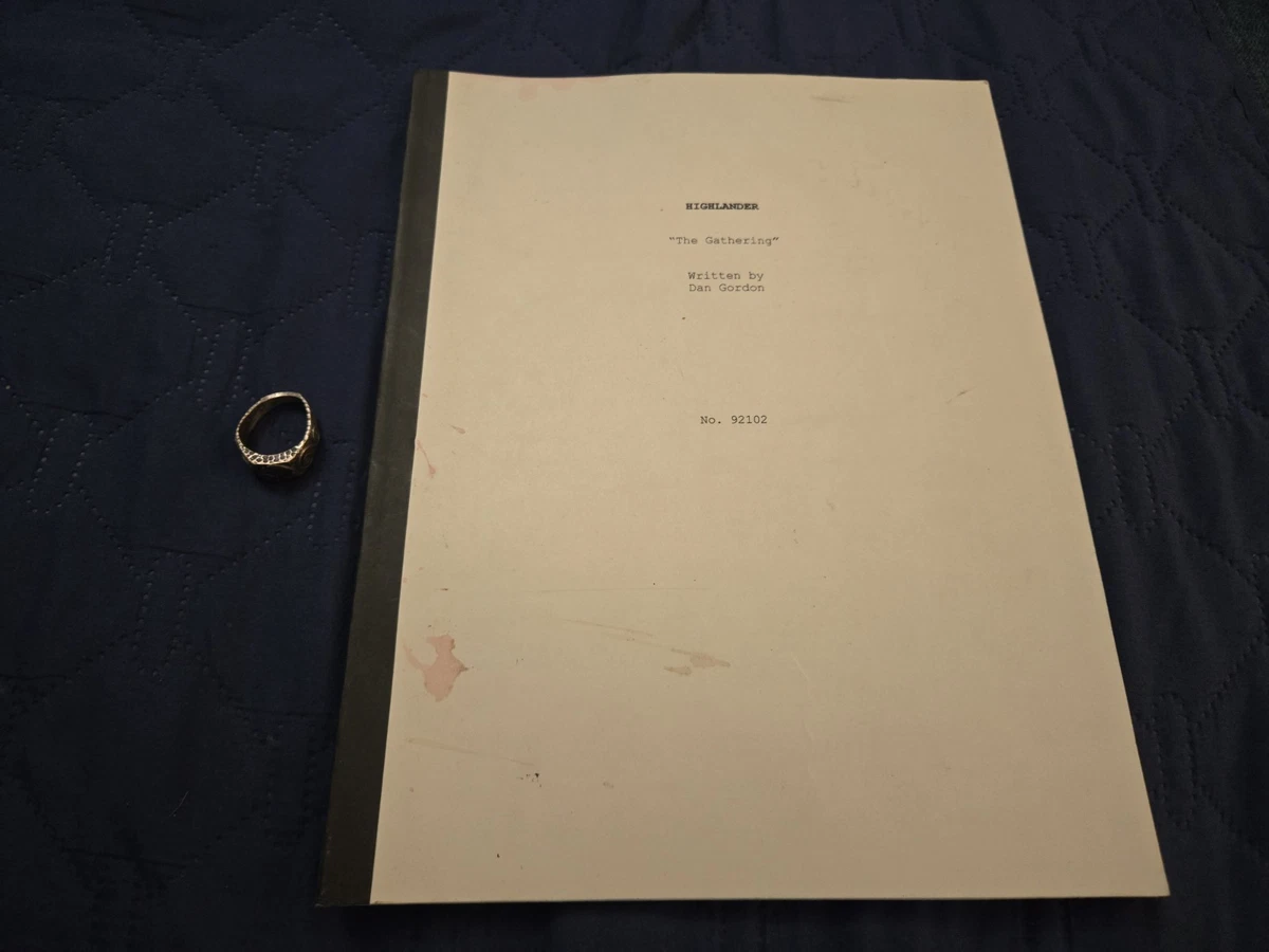 Signed Original Movie Scripts for sale | eBay