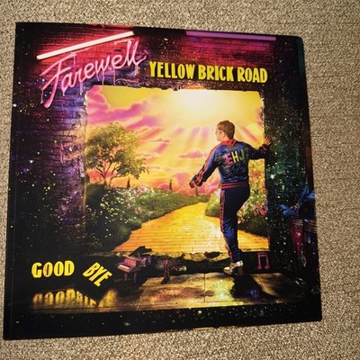 Elton John 2022 Program Book Farewell Yellow Brick Road USA Tour Official New